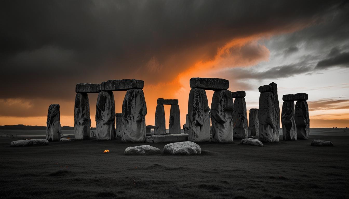 Activists Spray Orange Paint on Stonehenge in Protest Against Fossil Fuels