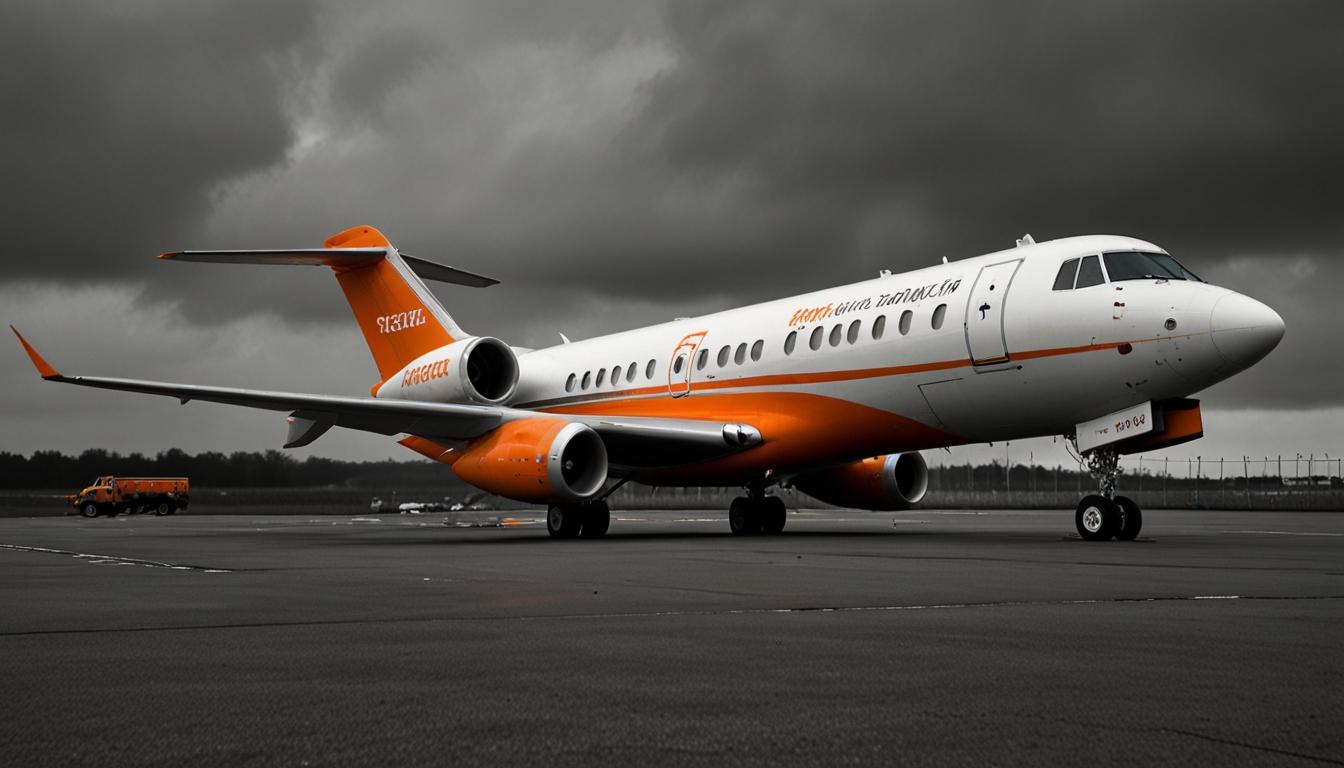 Activists vandalise private jet at Stansted Airport in protest against fossil fuels