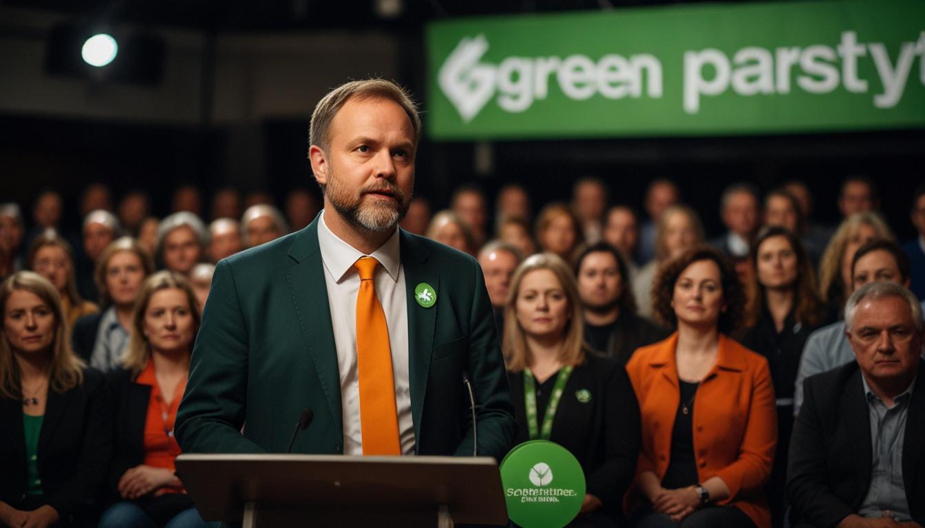 Scottish Green Party Manifesto Launch in Edinburgh Criticises Conservative Party's Post-Brexit Shift