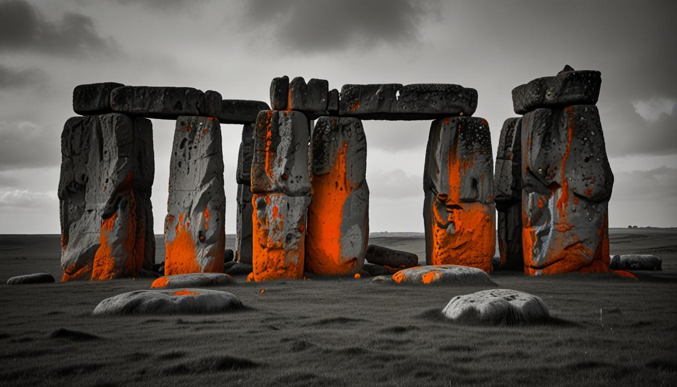 Two Just Stop Oil activists arrested for painting Stonehenge released on bail