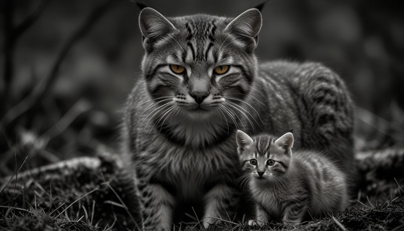 Wildcats released in Cairngorms give birth, marking progress in conservation efforts