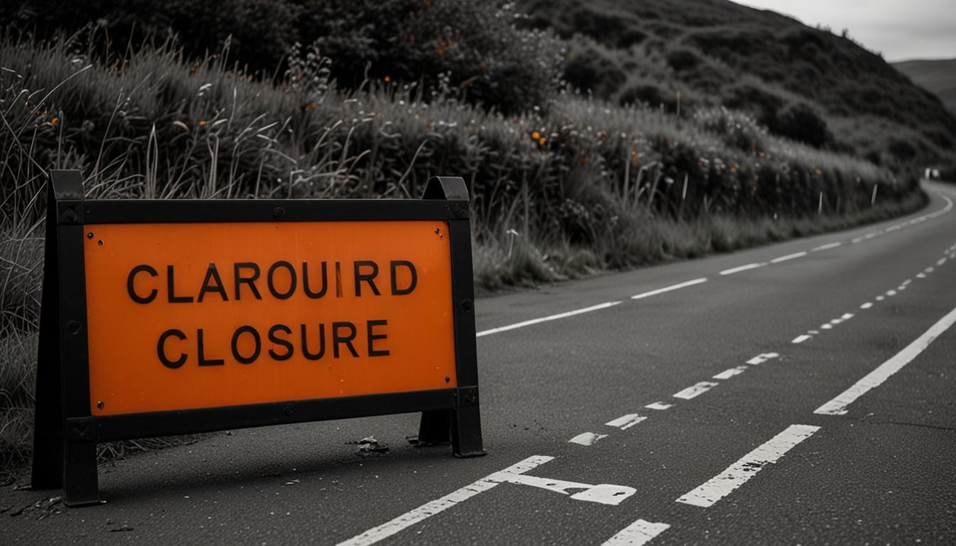 Emergency Road Closure in Abergavenny and Fatal Crash in Uckfield