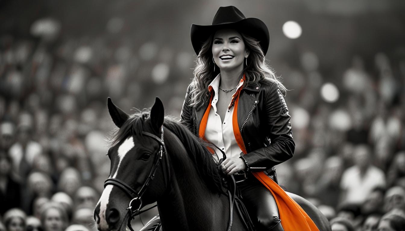 Shania Twain to Perform on Horseback at Glastonbury 2024