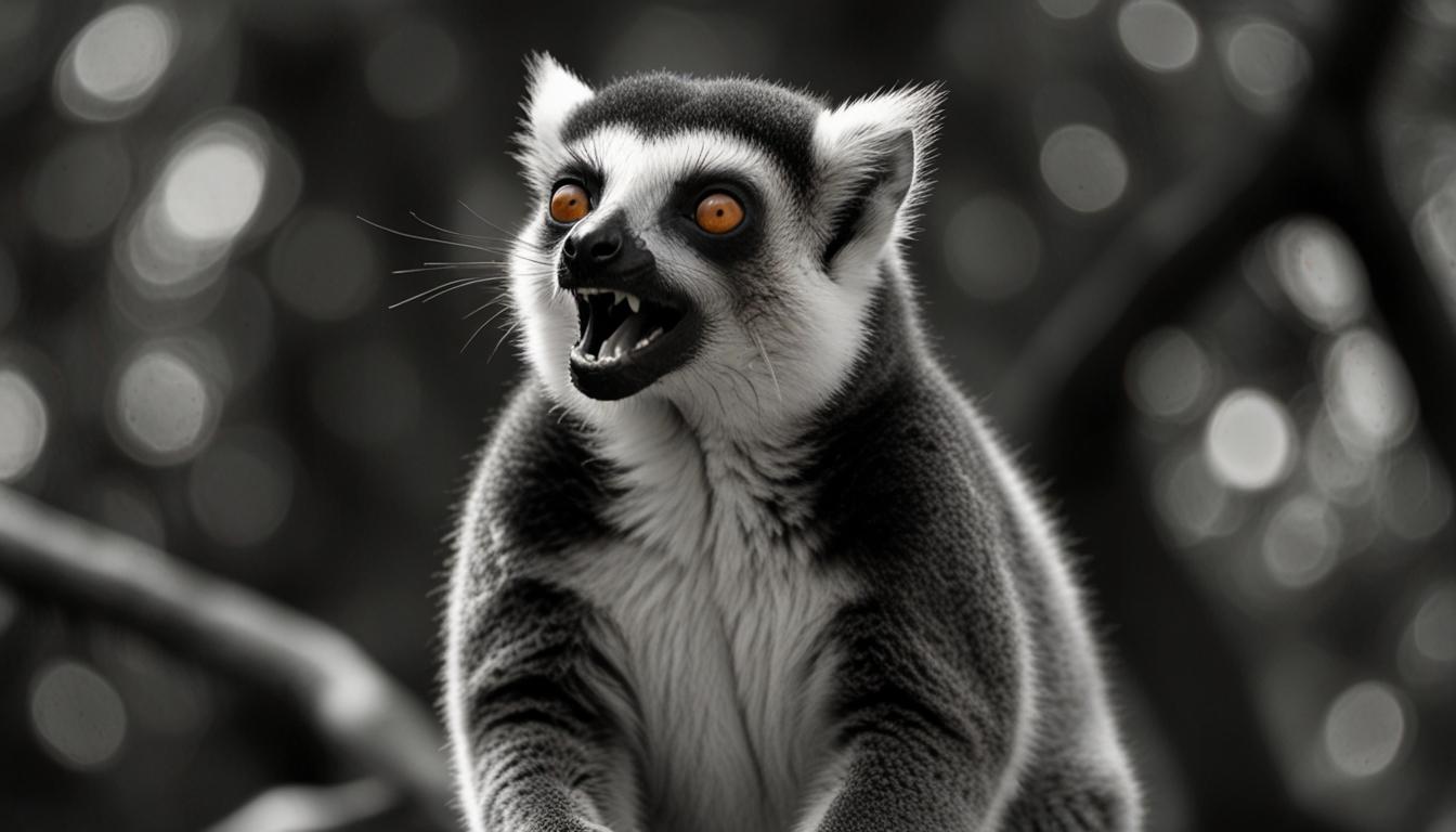 Singing Lemurs Display Rhythmic Alarm Calls Resembling Car Honks