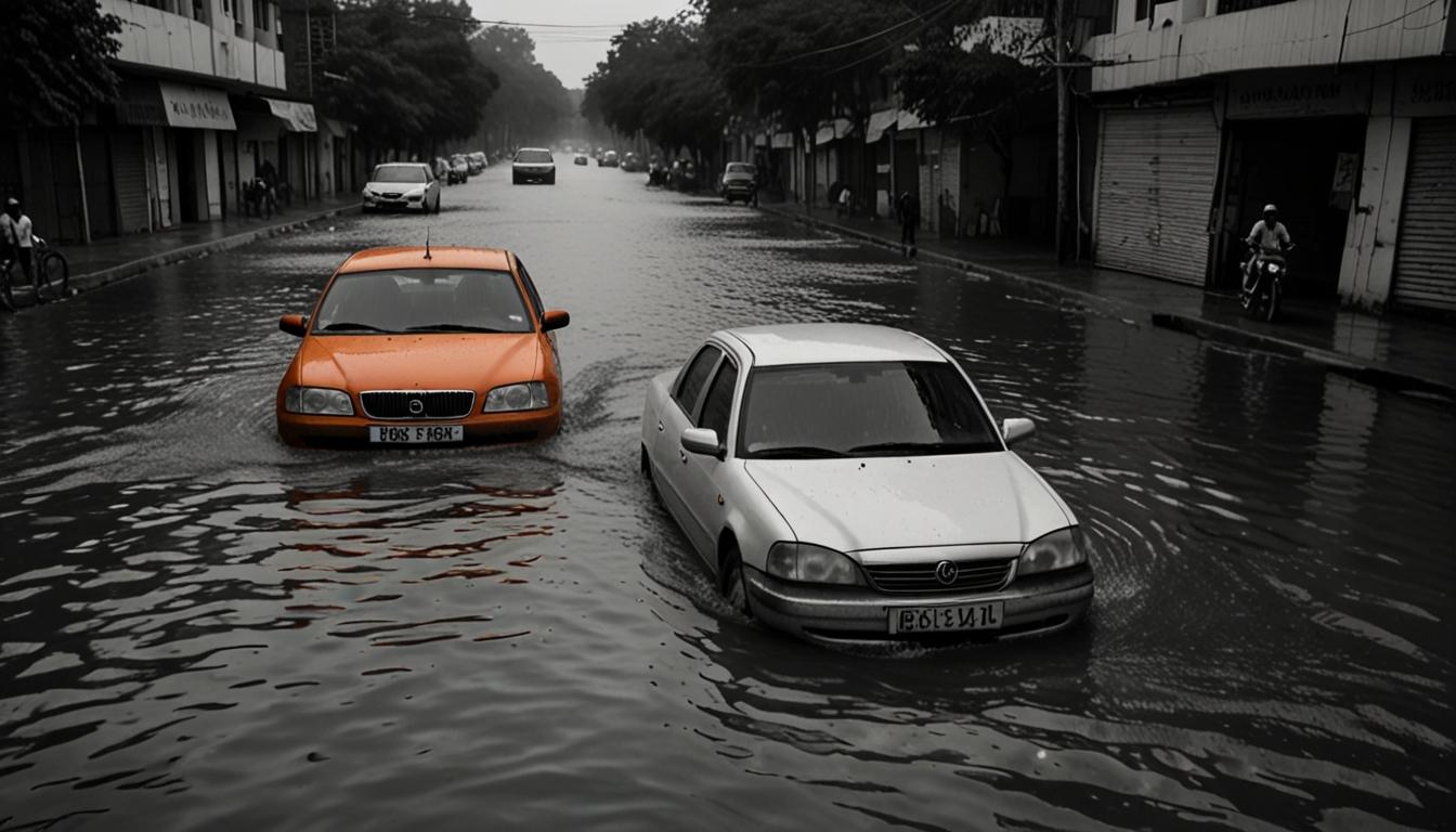 Delhi Grapples with Chaos as Record Rainfall Follows Extreme Heatwave