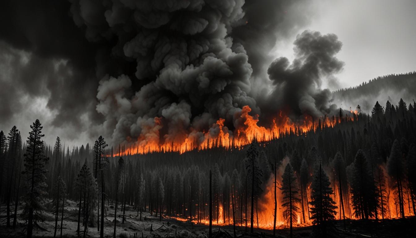 Record-breaking wildfires in Canada emit more CO2 than India's fossil fuel consumption