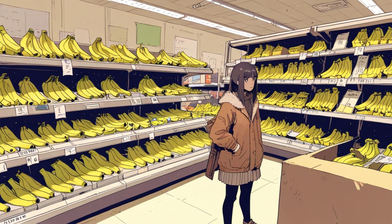 Banana shortages hit supermarkets across the UK due to bad weather