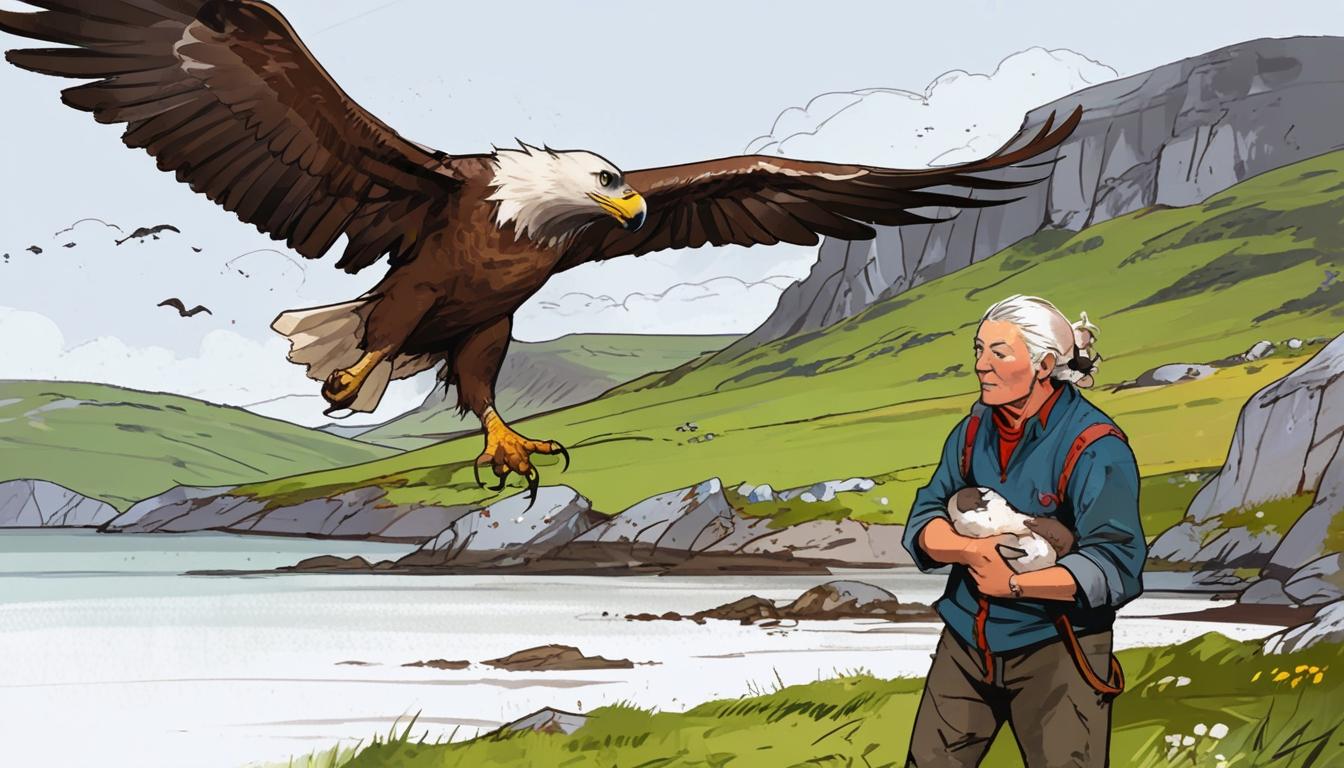 Sea eagles threaten lambs on Uist farm as farmer voices concerns