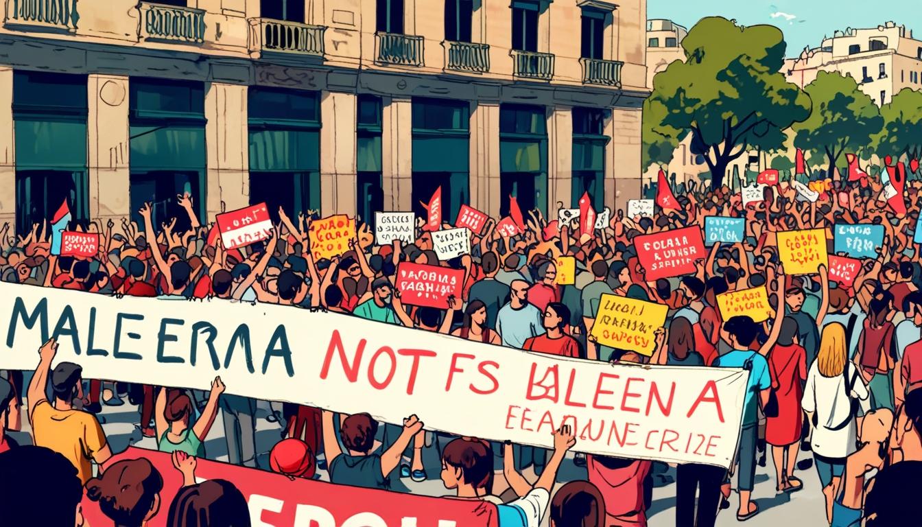 Protests in Spain escalate as housing crisis linked to tourism intensifies