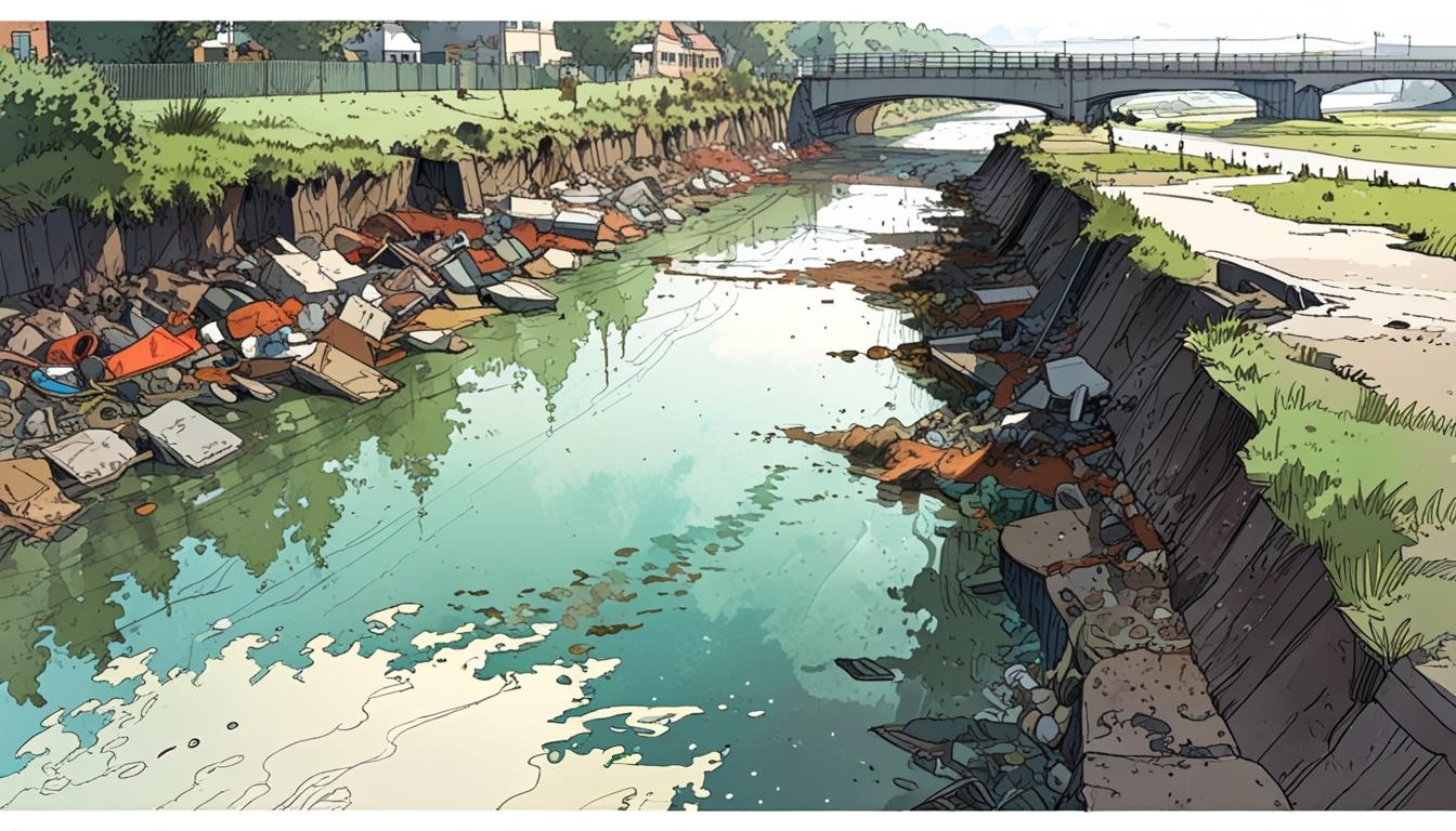 Record sewage spills in England's waterways raise environmental concerns