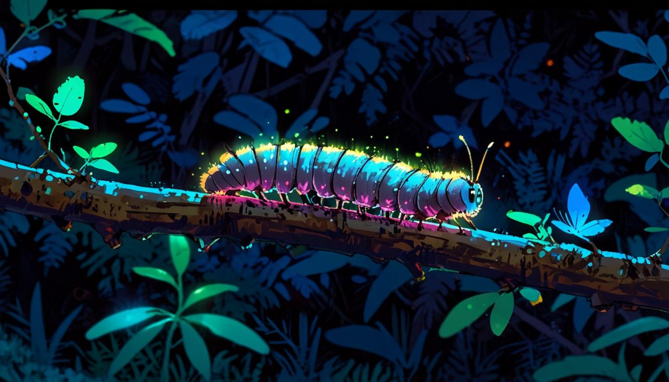 Ultraviolet light technique revolutionises caterpillar surveys for threatened butterfly species