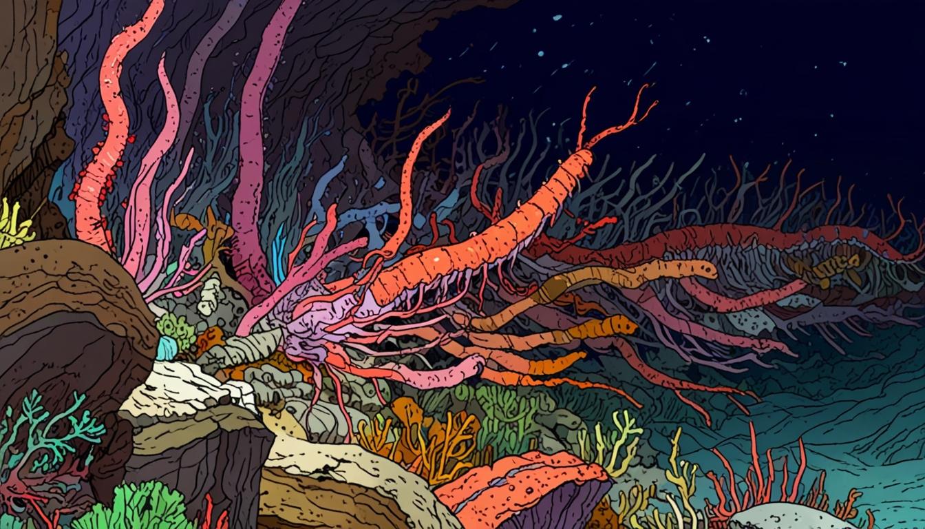 Scientists discover thriving ecosystem deep within the oceanic crust