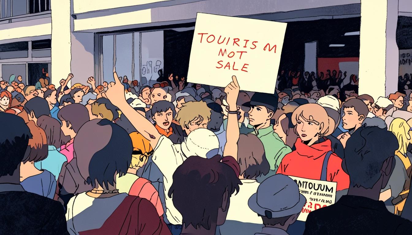 Southern European cities warn British tourists amid protests over mass tourism