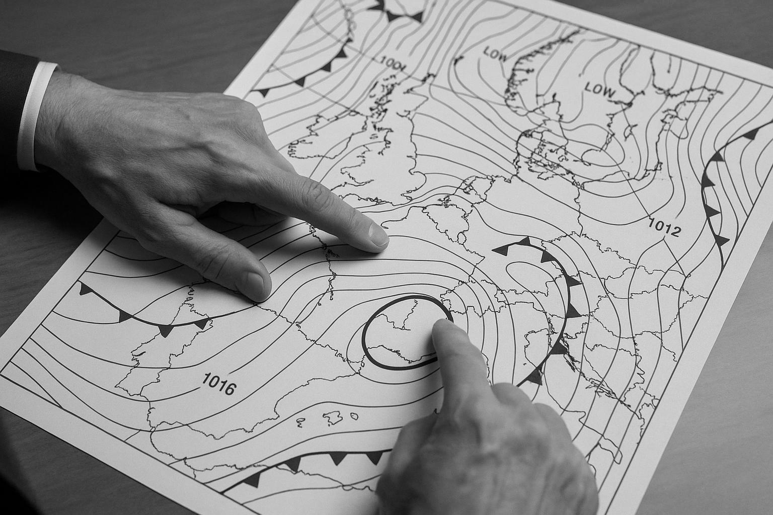 Short-lived 30-33°C heat spike modelled for south and central England from 11-14 August