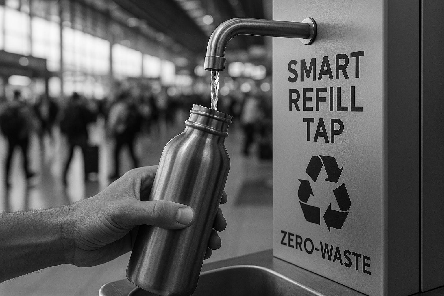 Airports transform terminals into testbeds for zero-waste travel