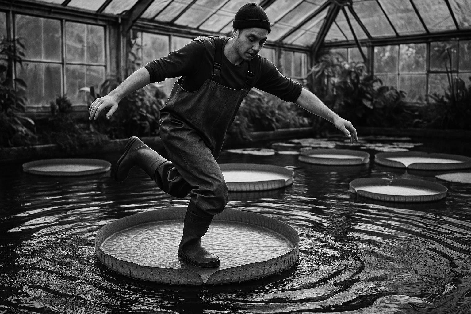 Kew recreates Nicki Minaj 'stiletto' pose on giant waterlily to spotlight global weigh-off