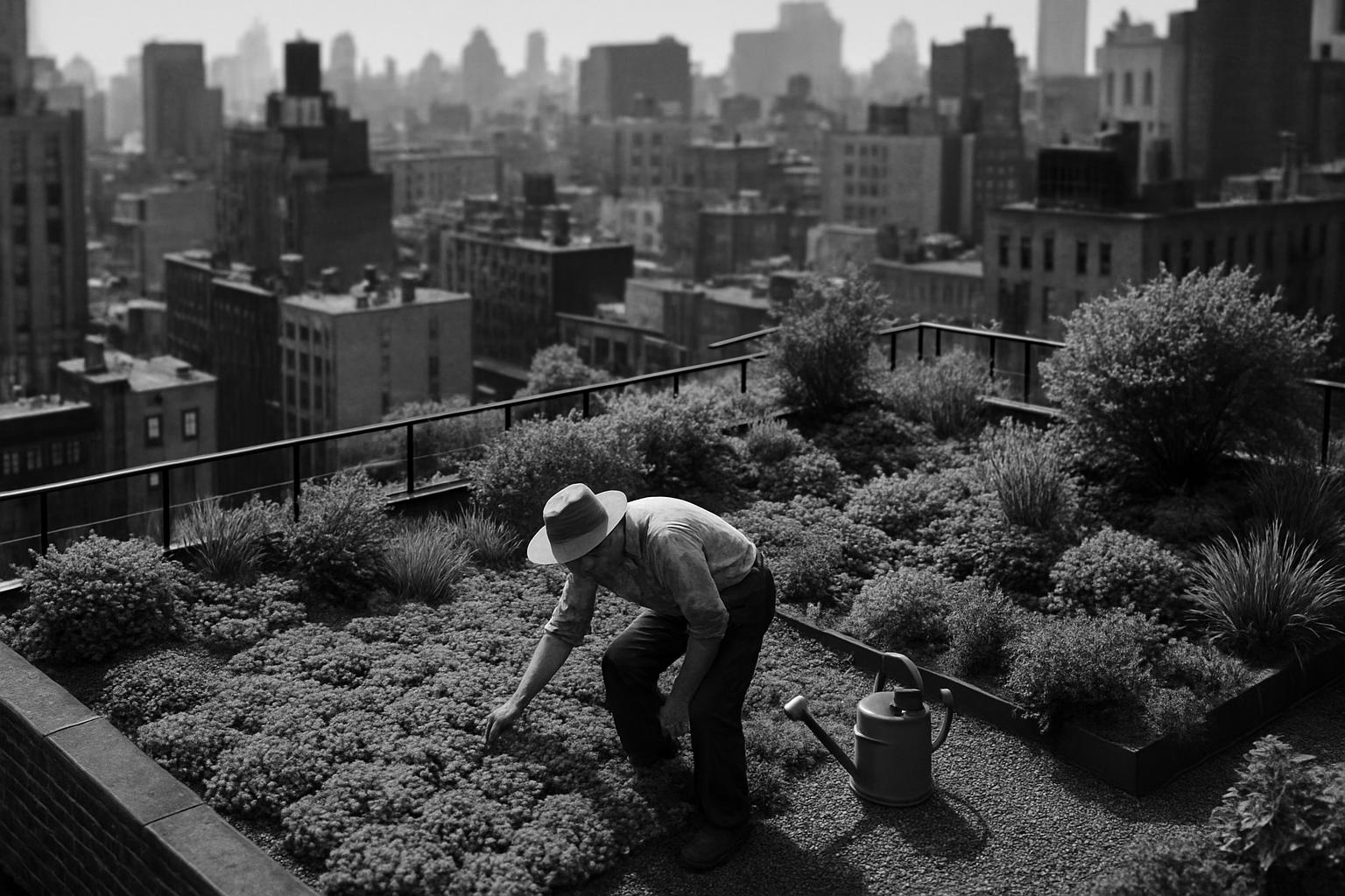 Cities push green roofs from novelty to essential climate infrastructure