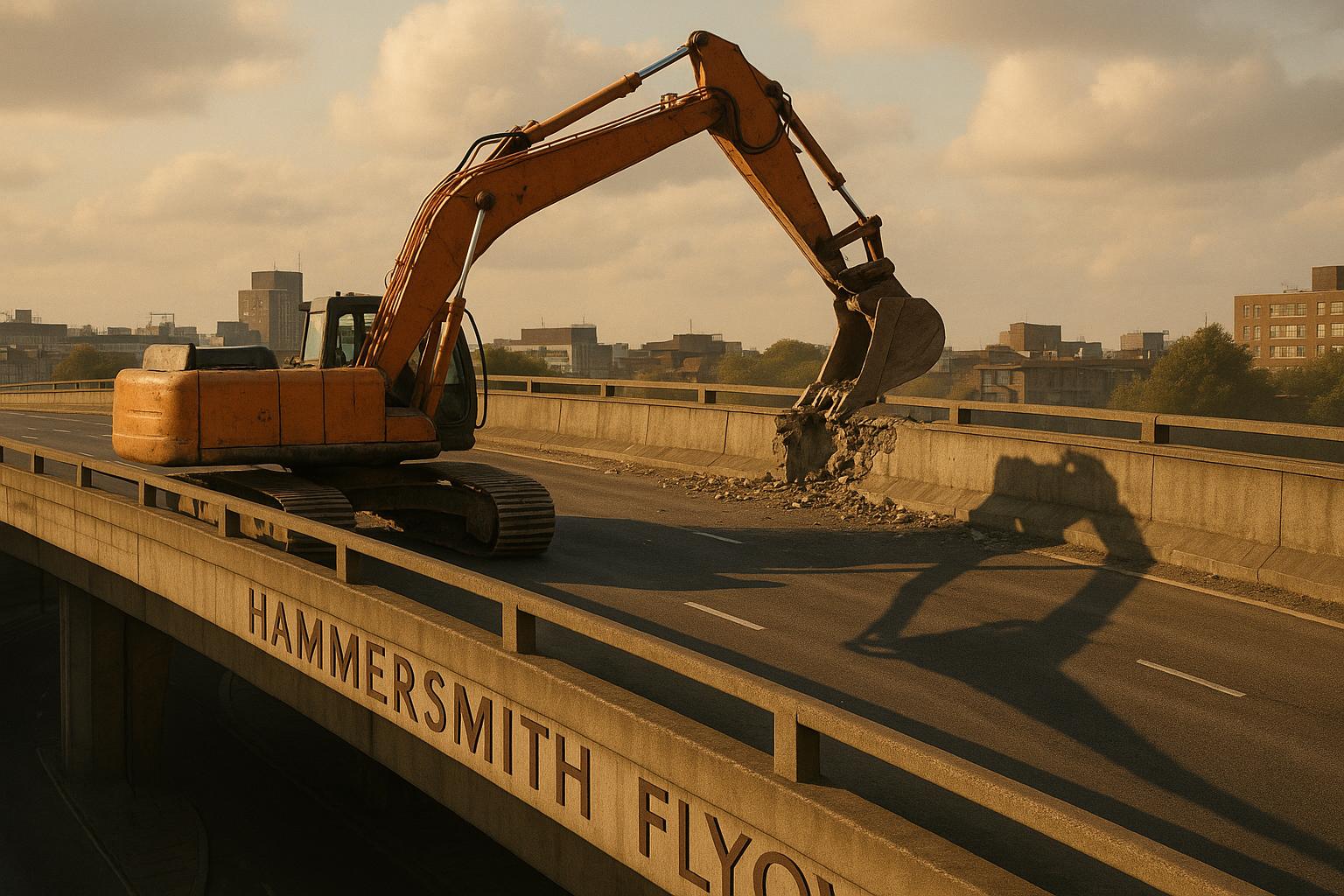 Hammersmith Flyover to be replaced by ambitious tunnel to reconnect communities and boost development
