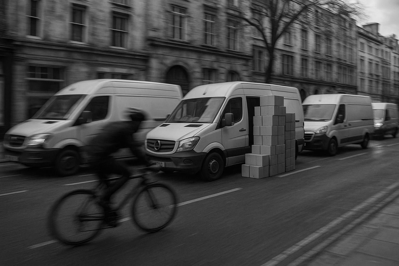 London's traffic congestion reaches critical levels amid rising vehicle numbers and delivery demands