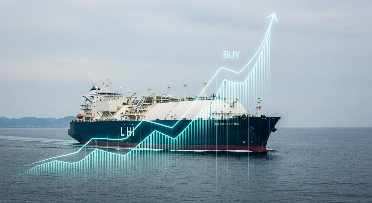 Watchlist signals a thematic long on LNG shipping (T5) with momentum, but no tradeable tickers resolved.