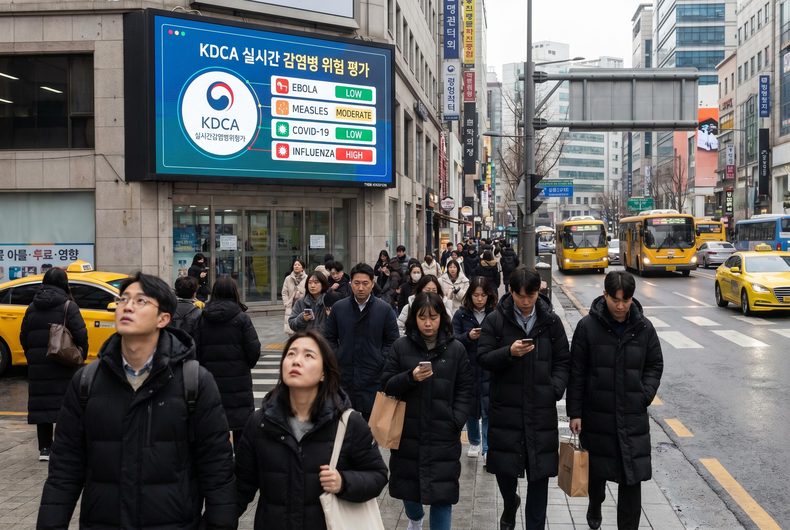 South Korea enhances transparency by publishing real-time infectious disease risk assessments