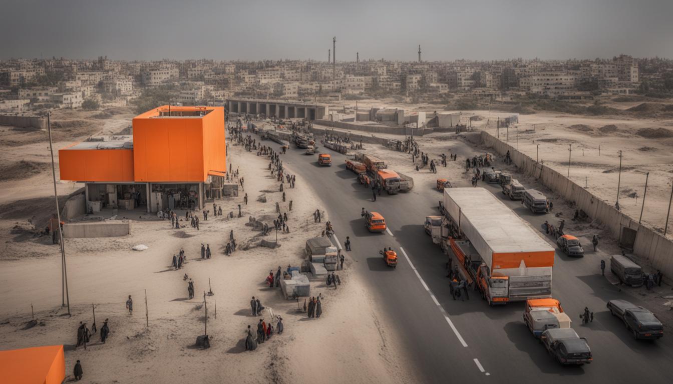 Ongoing Conflict in Gaza Halts Humanitarian Aid