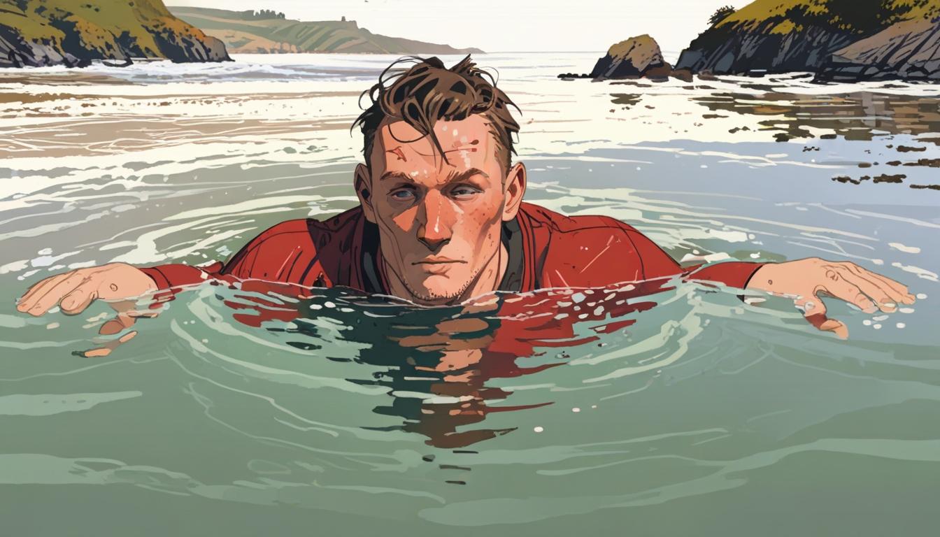 Former Royal Marine Phil Jones pioneers research into cold water therapy for PTSD