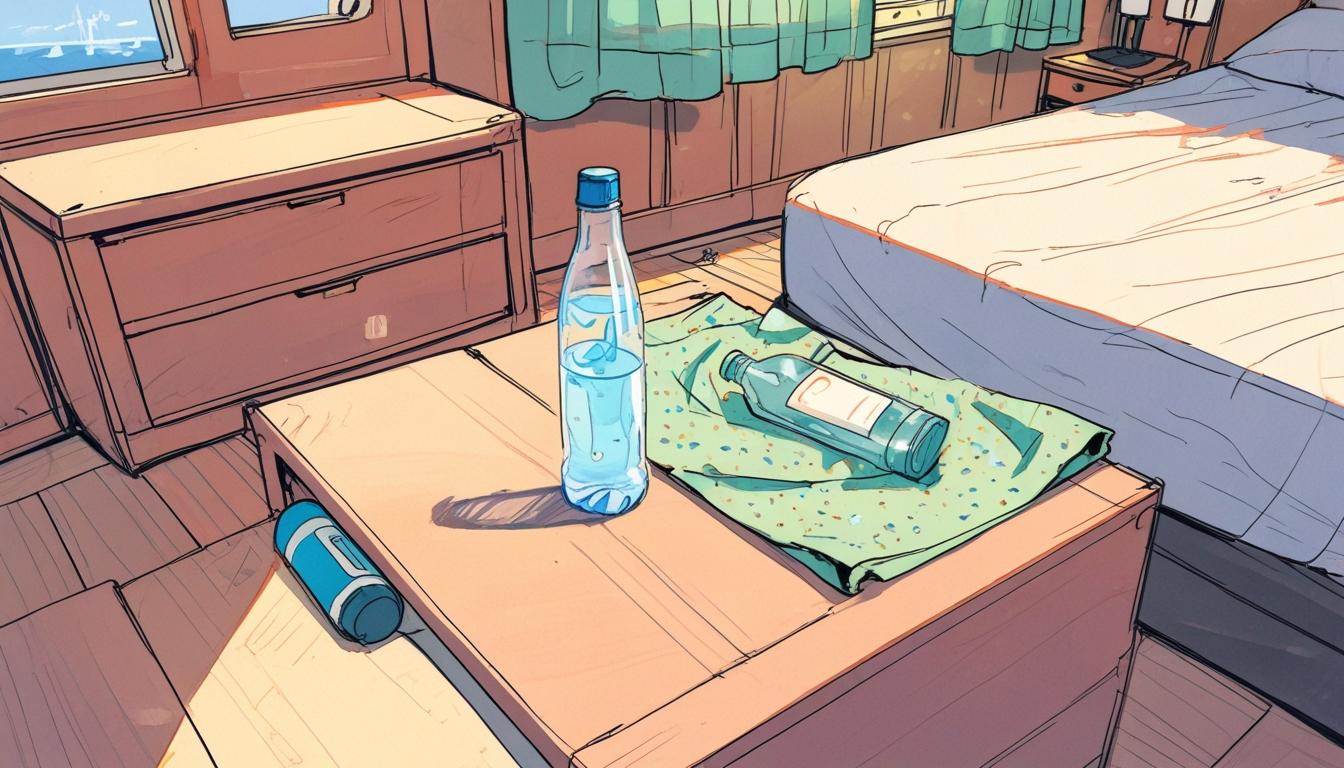 Cruise safety tip: placing a water bottle on the cabin floor could save lives