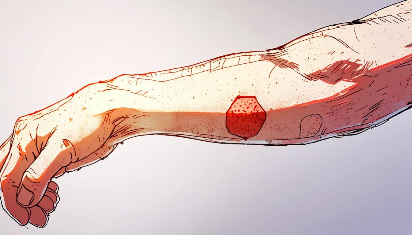 Unexpected hive reactions found in mRNA HIV vaccine trial participants