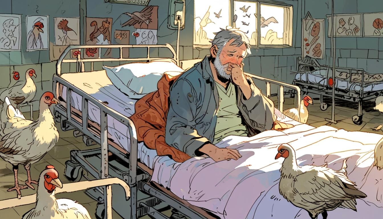 A man’s harrowing survival of bird flu highlights ongoing H5N1 threat
