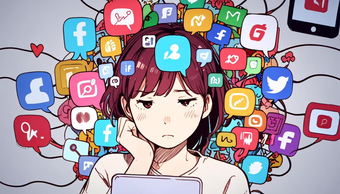 Adolescents with mental health conditions spend significantly more time on social media, study reveals
