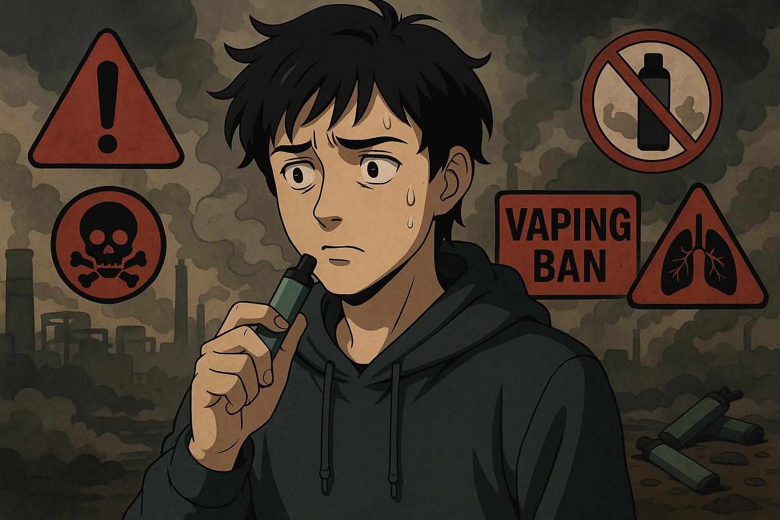 Majority of UK adult vapers back disposable vape ban amid health and environmental concerns