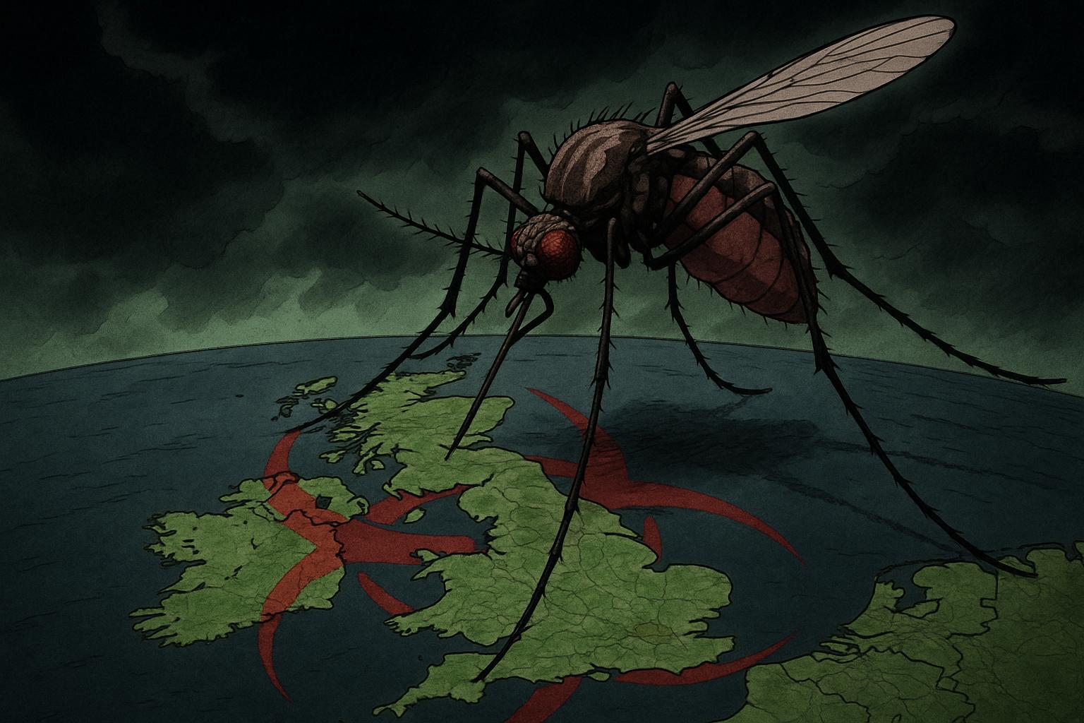 West Nile virus detected in UK mosquitoes for first time amid climate change concerns