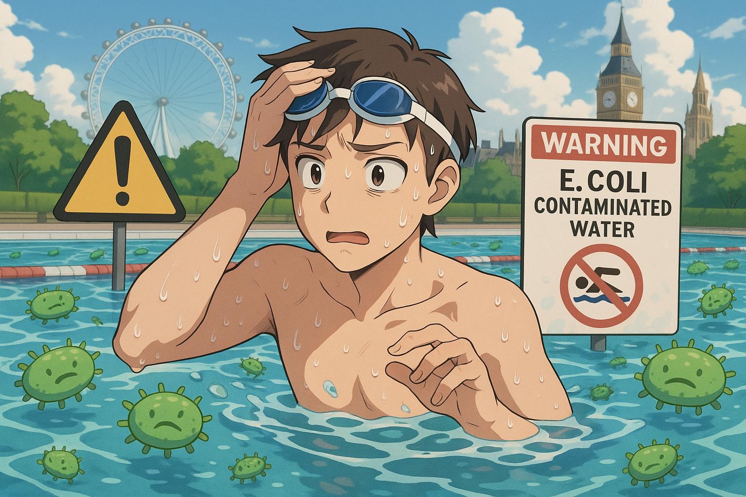 Dramatic rise in E. coli levels sparks water safety concerns at London’s Serpentine Lido