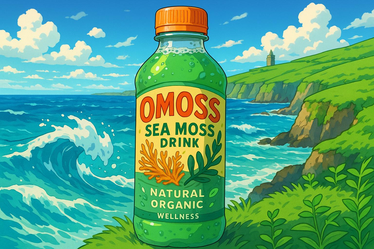Omoss launches UK’s first ready-to-drink sea moss beverage with organic 50% extract