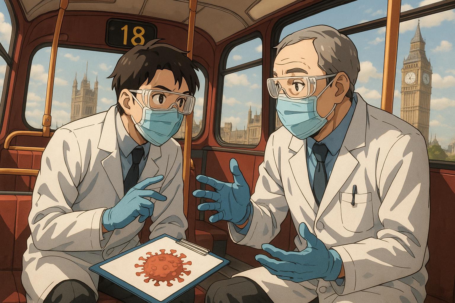 How a chance meeting on a London bus helped Britain save a million lives during Covid