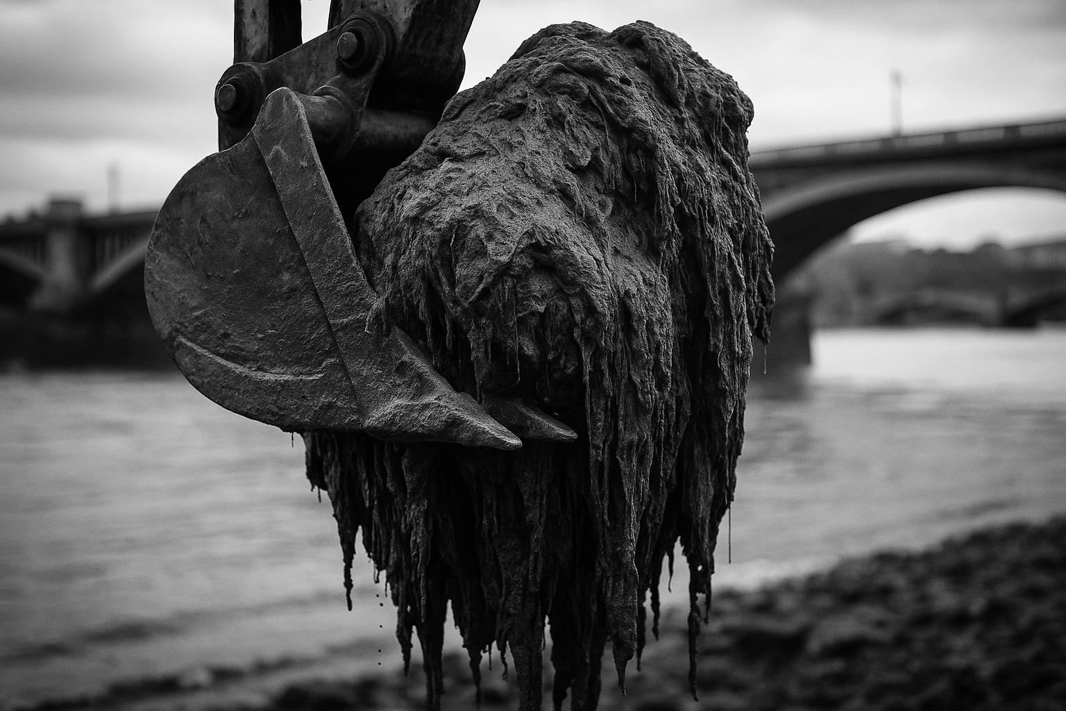 Port of London Authority begins first mass mechanical removal of 180-tonne wet‑wipe mound from Thames