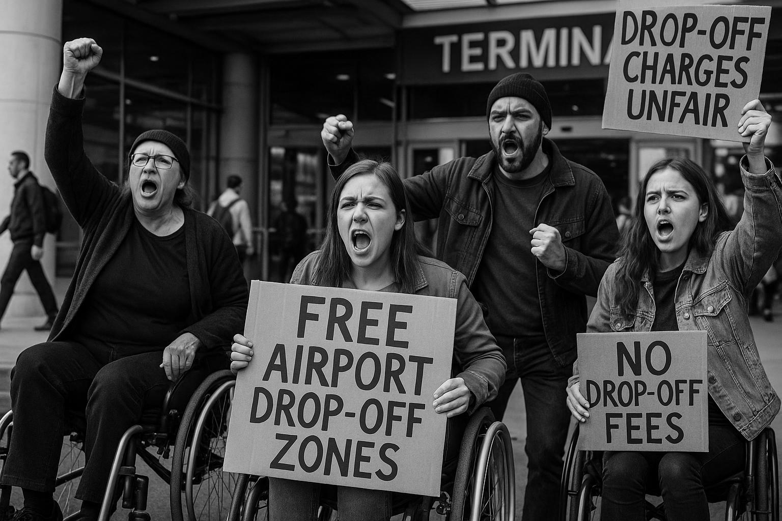 UK airports vary in charges and accessibility for blue badge holders, prompting calls for standardisation
