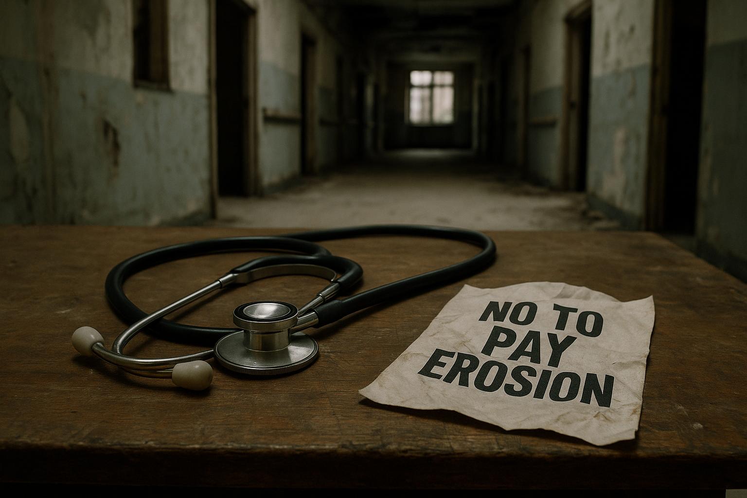 First-year resident doctors in England poised to strike over pay and job security amid NHS crisis