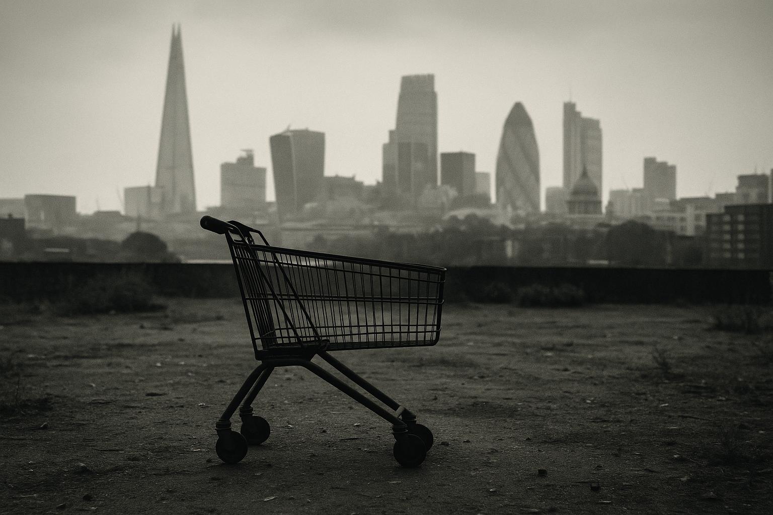 Grocery data reveals stark food deserts and oases in London, highlighting impact of socioeconomic disparities