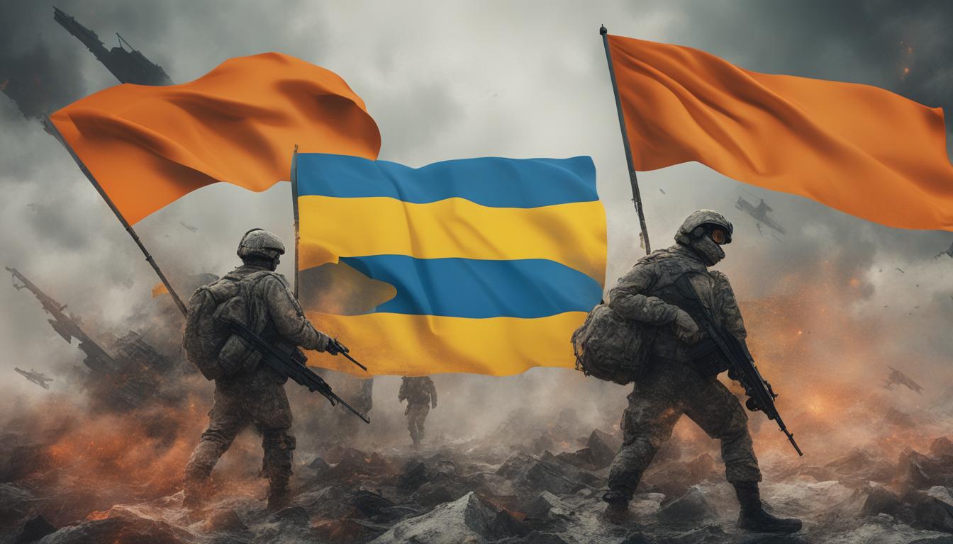 Ukrainian President Reports Intense Battles with Russian Troops Along Border Regions