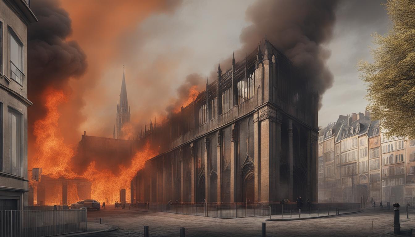 Police in France Shoot and Kill Armed Man who Set Fire to Synagogue in Rouen