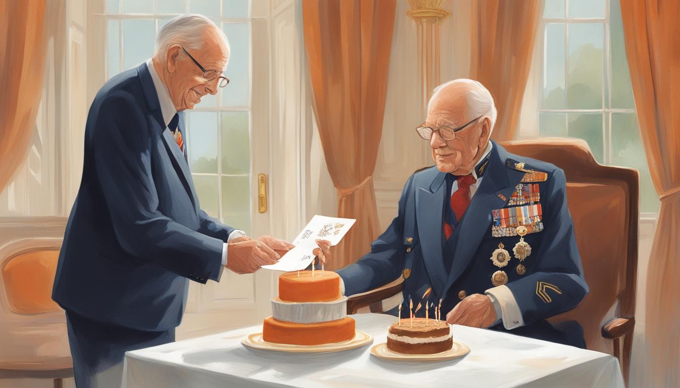 D-Day Veteran Celebrates 100th Birthday with Royal Invitation