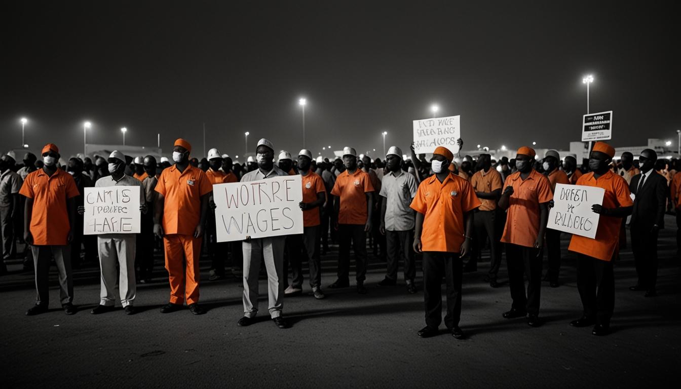 Nigeria Faces Disruptions as Labour Unions Initiate Indefinite Strike Demanding Increased Wages