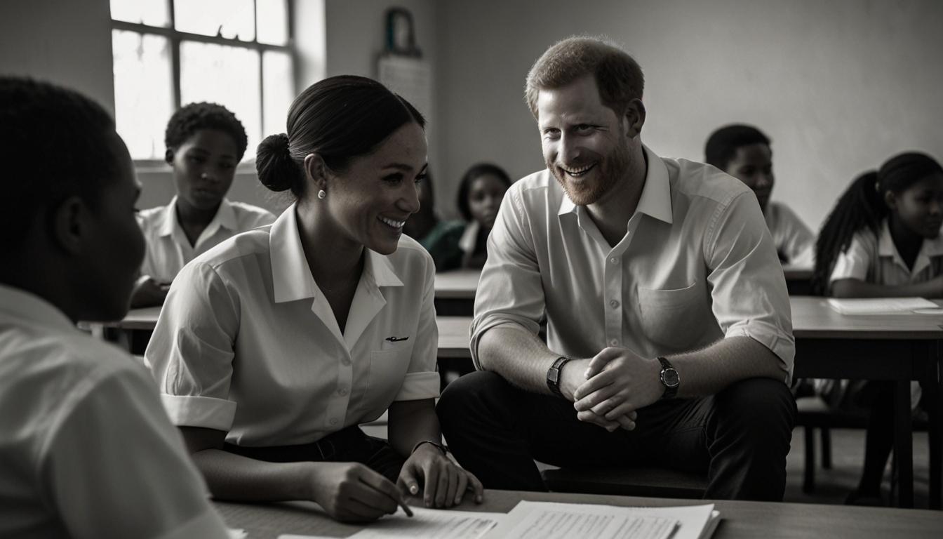 Prince Harry and Meghan Markle Engage Students on Mental Health in Nigeria