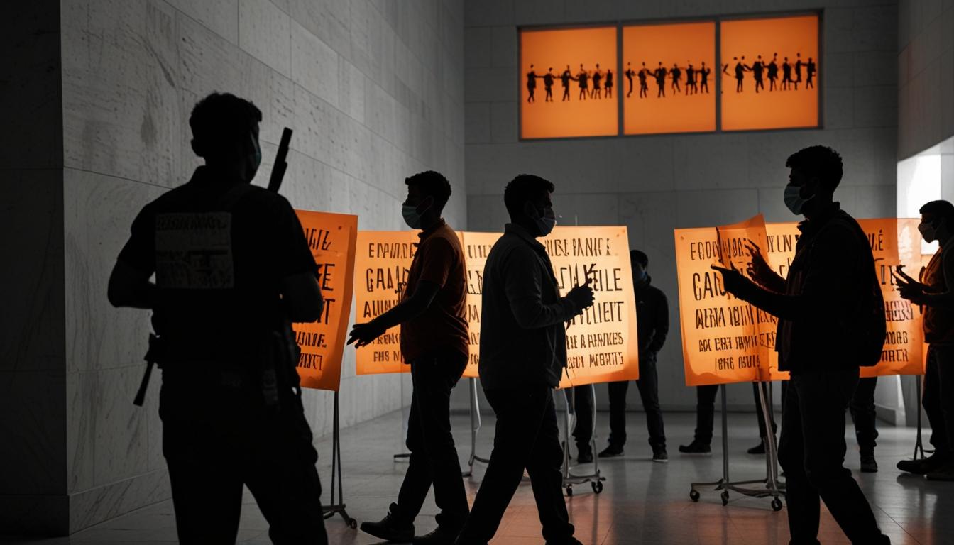 Pro-Palestinian Demonstrators Detained in San Francisco and Hate Crime Vandalism in Michigan