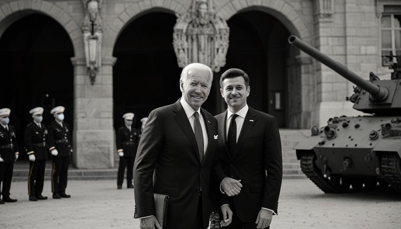 Biden Apologizes to Zelenskiy and Promises Increased Military Aid in Paris Meeting