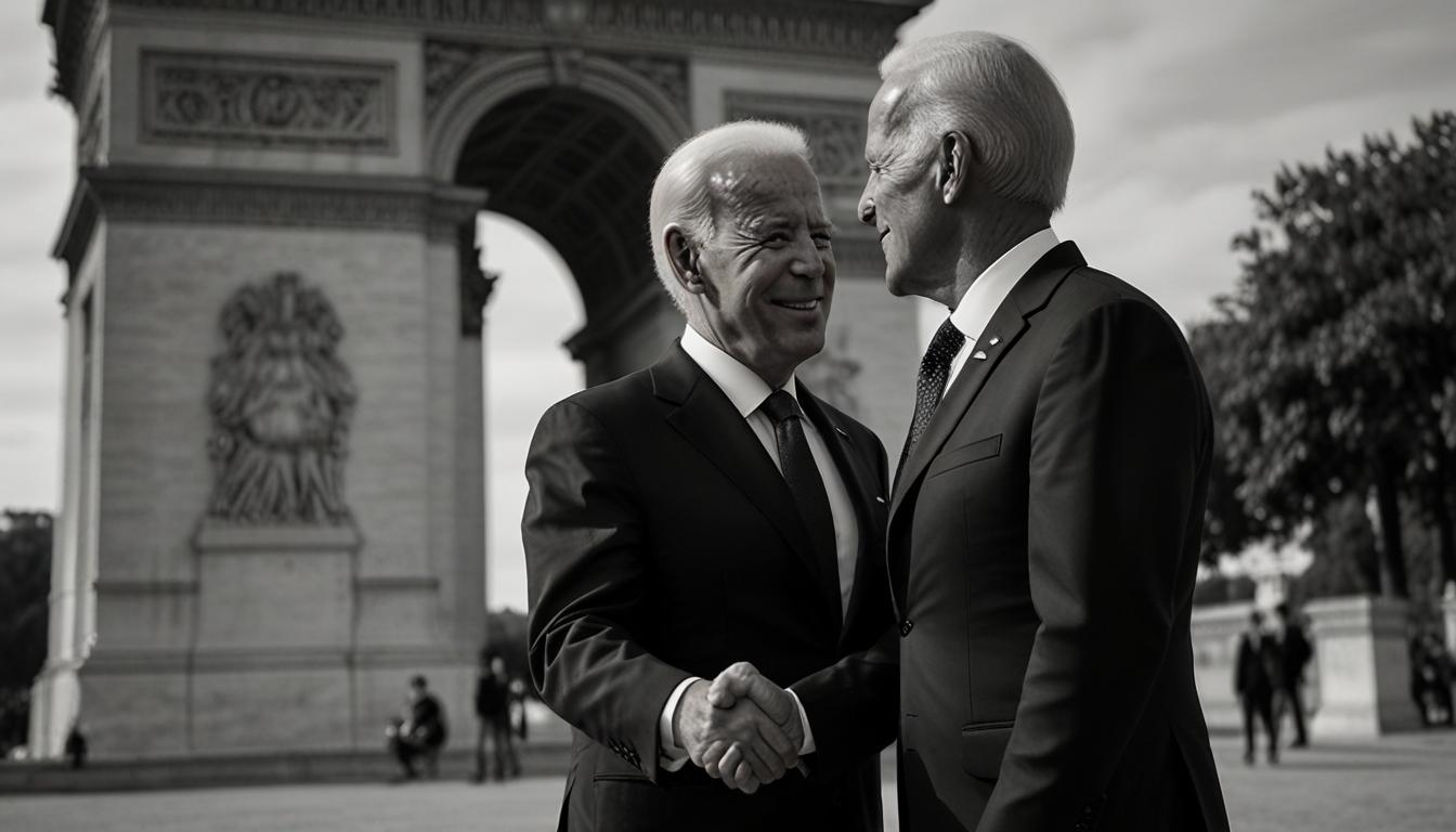President Biden and President Macron Meet in France to Strengthen Global Allies and Address Ukraine Crisis