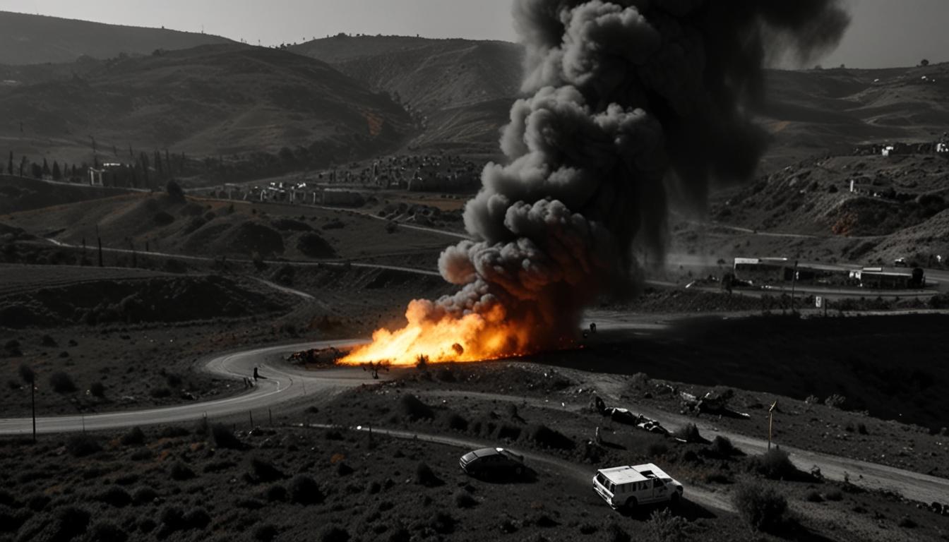 Hezbollah downs Israeli drone in Lebanese airspace, escalating tensions on Israel-Lebanon border