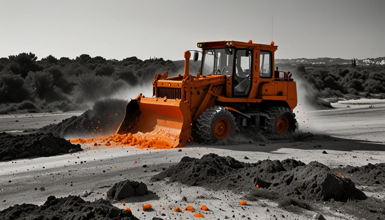 German Tourist Arrested for Bulldozer Theft and Crash in Majorca